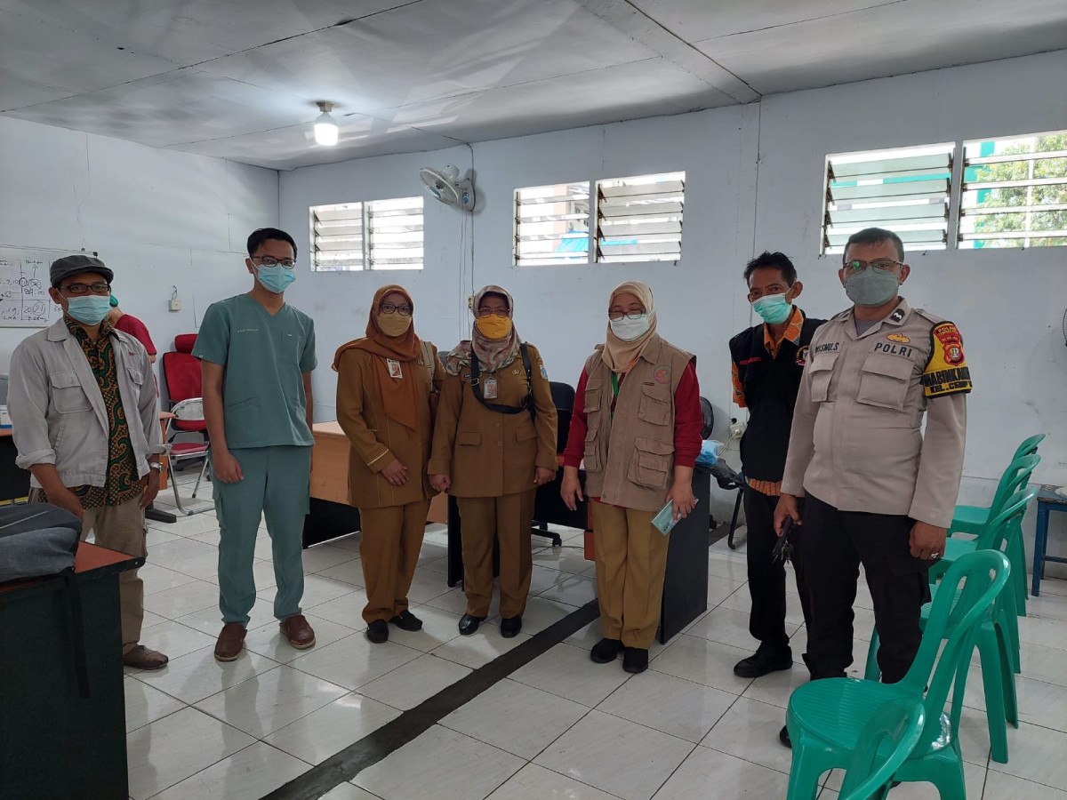 Kegiatan Vaksinasi mobile RW 02 Kel CPT